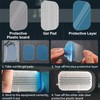 PAMASE 50/80 Pcs Gel Pads for Abs Stimulator - Replacement