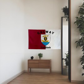 Galway County Flag Ireland Flags 3x5ft Vivid Color Double Stitched with 2 Brass Grommets