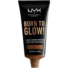 NYX PROFESSIONAL MAKEUP Born To Glow Naturally Radiant Foundation, Medium
