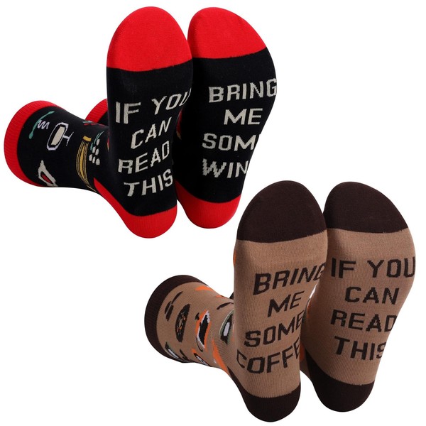 SSuirk Funny Socks for Men & Women – "If You