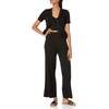 The Drop Women's Catalina Pull-On Rib Sweater Pant, Black, XL
