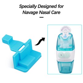 ETCBNIU Silicone Saltwater Pods Refills Accessories Compatible with Navage Nasal Care - Save Saltwater Pods for Easy Operation (10 Pack-Blue)