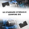 AMZCNC YQK-120 Crimping Dies Include 9 Pairs of US Standard