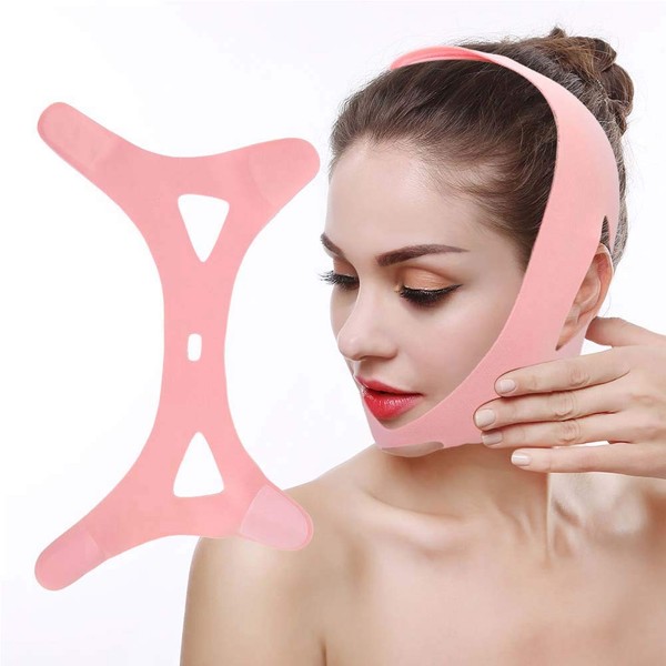 Anti Snoring Chin Strap, Adjustable Breathable Anti Snoring Band Dislocated Jaw Orthodontic Band Snoring Solution for Good Sleep, Comfortable Anti Snoring Chin Strap