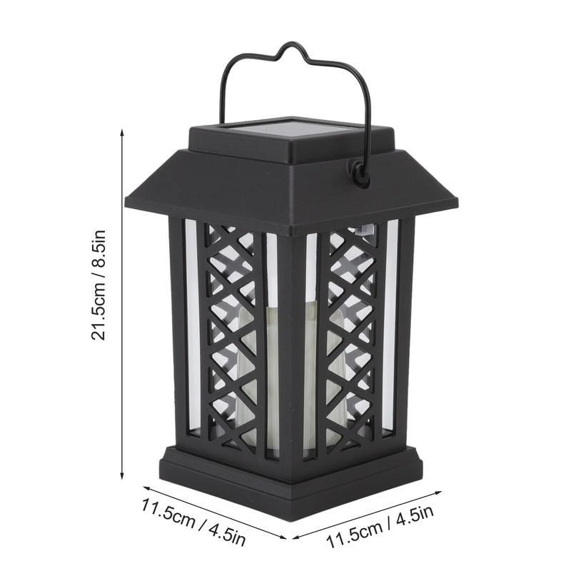 Outdoor Hanging Solar Lantern Energy Saving Warm Light Rechargeable Solar