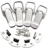 Stainless Steel Tension Clasp with Screws, 56mm Lever Clasp, Spring