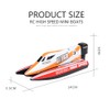 RC 2.4GHz Remote Control 4 Channel Mini Boat Racing Speedboat