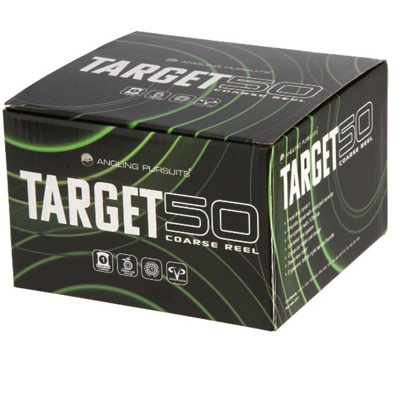 TARGET 50 Coarse Fishing Reel + 10lb Line Angling Pursuits