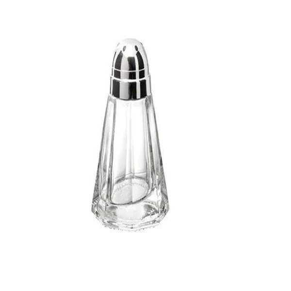 American METALCRAFT, Inc. Glass Bullet Salt or Pepper Shaker 1-1/2-Ounce