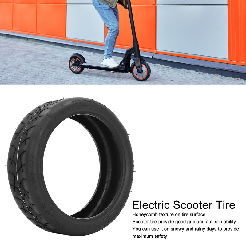 8 1/2x2 Tire Electric Scooter Inflatable Outer Tire for Xiaomi