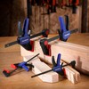 WORKPRO Mini Bar Clamps for Woodworking, 6"(2) and 4-1/2"(2), 4-Piece