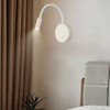 Bedside Reading Light Modern Wall Lamp, Hardwired Wall Sconce with