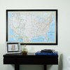 Craig Frames Wayfarer, Classic United States Push Pin Travel Map,