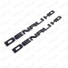 GMC 2x Denali HD Side Door Tailgate Letter Nameplate Emblem