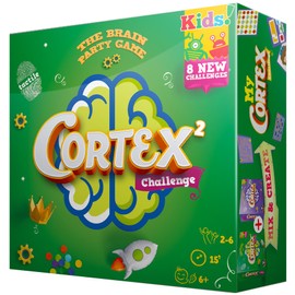 Zygomatic , Cortex Challenge: Kids 2nd Edition , Card Game , Ages 6+ , 2-6 Players , 15 Minutes Playing Time