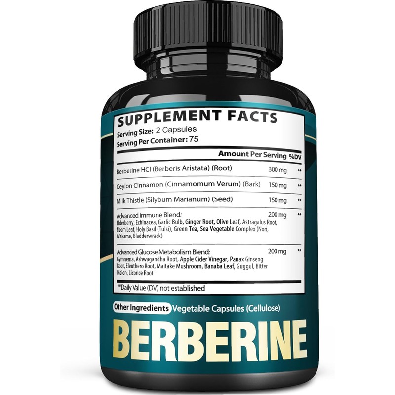 SATOOMI 25in1 Berberine Supplement - Body Management & Immune System