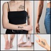 60 Sheets Temporary Tattoo for Adults and Kids, Long Lasting