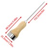 Lovelysp Stainless Steel Ice Pick Ice Pick Tool Wooden Handle