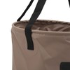 20L Portable Camping Bucket PVC Folding Water Bucket High Capacity