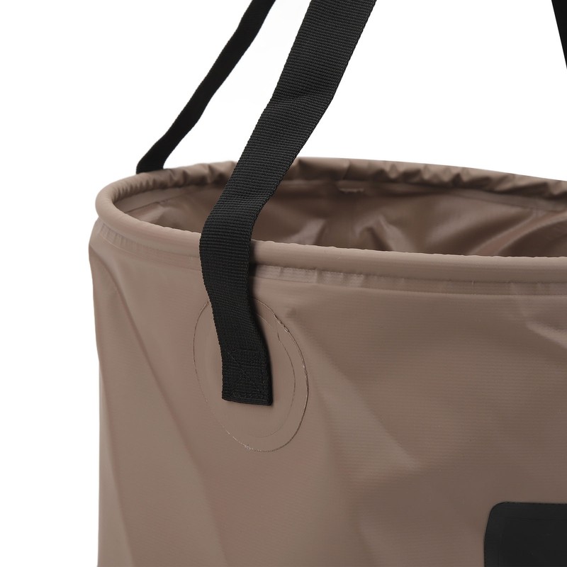 20L Portable Camping Bucket PVC Folding Water Bucket High Capacity