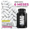 Citrato De Magnesio 100% Puro - 180 Capsulas