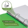 Samsill Earth’s Choice™, Plant-Based Durable 3 Ring Binders, Fashion Clear