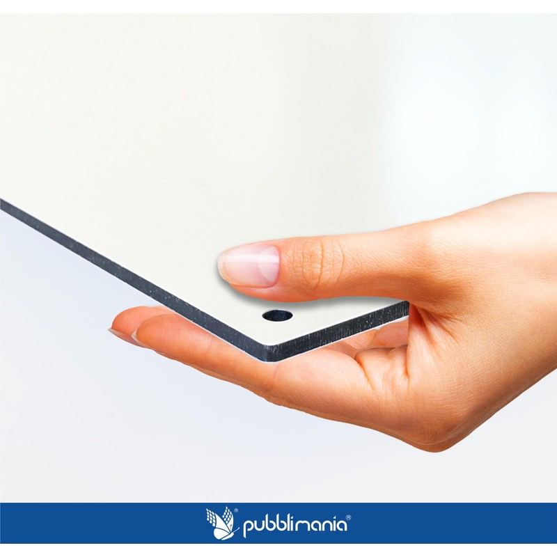 Pubblimania 2 Emergency Exits Arrow Down | Aluminium Composite Sign