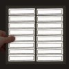 MyHardHatStickers Silver Retro Reflective Hard Hat Stickers - 1" x