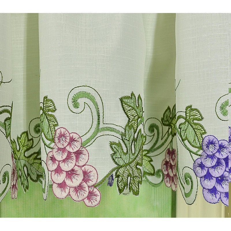 Today's Curtain Sonoma Kitchen Tier 30" Ecru/Multi