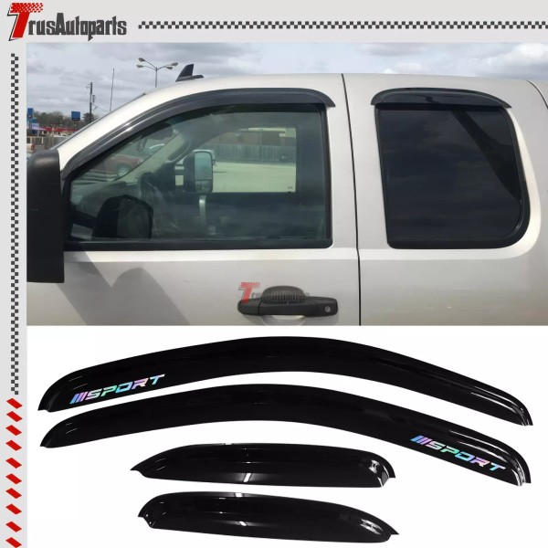 Unbranded Fits 07-14 Chevy Silverado GMC Sierra Extended Cab Window