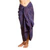 PANASIAM Sarong B027 Golden flower, L