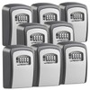 Xcase Key Safe with Code: Set of 8 Mini Key