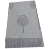 World of Shawls WINTER WARMER Reversible Thick Long Mulberry Tree