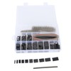 666pcs Pin Connector Brass ABS AntiOxidation Coating Crimp Adapter for