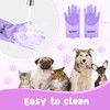 ROPO silicone gloves for pet grooming, multi-functional gloves for pet