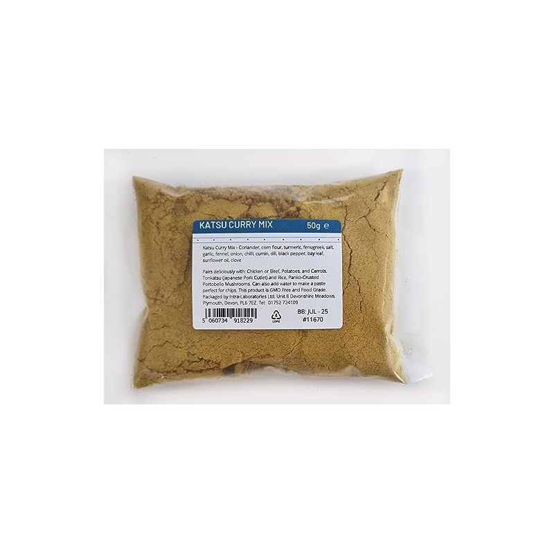 Entirely Ingredients - Katsu Curry Mix 50g - Selected for