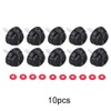 10 Pcs Practical Screw Covers with Gaskets for Fishing Reel