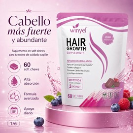Belleza Diaria Vitnas Para Cabello Fórmula Avanzada Biotina
