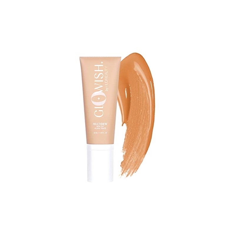 HUDA BEAUTY GloWish Multidew Vegan Skin Tint Foundation 04 Light