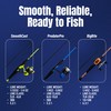 Reaction Tackle Spinning Reel and Fishing Rod Combo - Medium