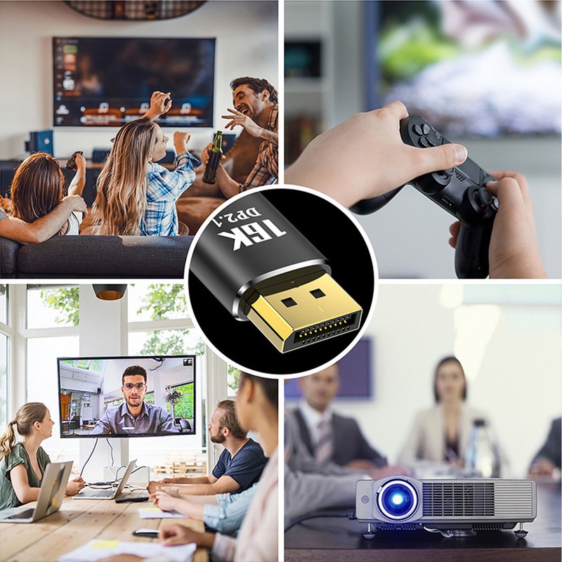 9.8ft Displayport Extension Cable Displayport 2.1 Cable 16K At 30Hz