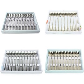 Hanil Stainless Steel Kitchen Art Cutlery Set Collection Exhibition, 10. Kitchen Art Golden Pig Bok Titanium / 한일스텐레스 키친아트 수저세트 모음전, 10. 키친아트 황금돼지 복 티타늄