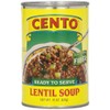 Cento Lentil Soup, 15 Ounce Cans (Pack of 12)