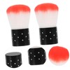 Baluue 2pcs Dip Powder Nail Kit Dust Brush Soft Bristle