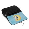 Mr. & Mrs. Panda Penguin Moon Wash Bag, blue, Hand