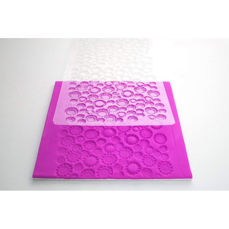PME IM191 Polka Dot Design Impression Mat,Impression Mat, 12 X