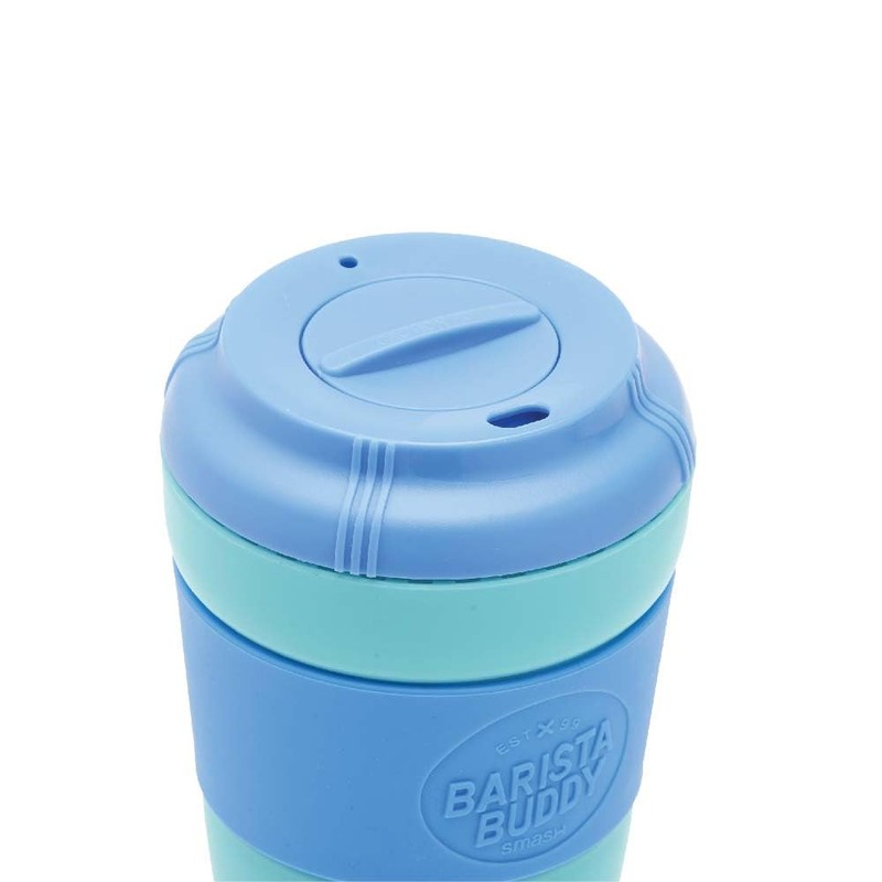 Smash Barista Buddy Reusable Coffee Cup 390ml Teal
