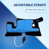Icy Wrap Cold Pack Compression Wrap for Ankle, Foot Pain