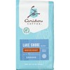 Caribou Coffee Lakeshore Blend, Medium Roast Ground Coffee, 12 Ounce Bag Smooth and Fresh Coffee from Guatemala, El Salvador & East Africa with Delicate Citrus Notes & Silky Body; Sustainably Sourced