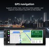 LEXXSON Single Din Car Stereo with Apple Carplay Android Auto,